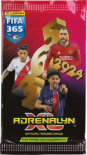 KARTY FIFA 365 SASZETKI 2024 ADRENALYN XL PANINI ZESTAW 5 SZT