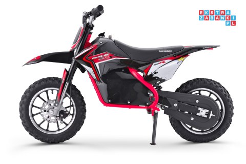 [HP110E-A] Motor RENEGADE 50R CROSS Highper do 24 km/h na akumulator 1x500W 36V/9Ah pompowane opony - czerwony