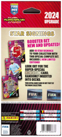 KARTY FIFA 365 2024 STAR SIGNINGS UPGRADE PANINI BOOSTER SET 48 KART