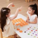 Viga Memory Gra Pamięciowa Zgadnij Obrazki 10 Kart Montessori Duża