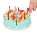 Tort Urodzinowy do Krojenia Kuchnia 75 el. niebies