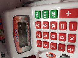 Edukacyjna sklepowa kasa fiskalna - kalkulator, waga, akcesoria Przecena 3