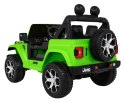 Auto na akumulator Jeep Wrangler Rubicon Zielony