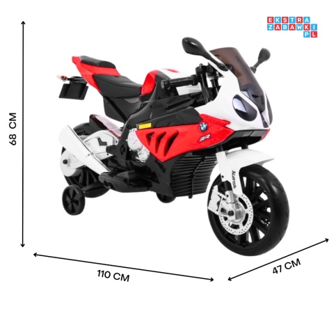 Motor na akumulator BMW S1000 RR Czerwony