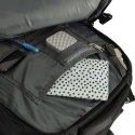 Plecak podróżny na laptopa rozkładany 26-36L kabel USB pojemny wodoodporny czarny
