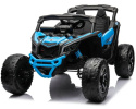 Buggy Maverick ATV CAN-AM na akumulator 4x200W 24V Niebieski