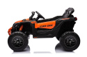 Buggy Maverick ATV CAN-AM na akumulator 4x200W 24V Pomarańczowy