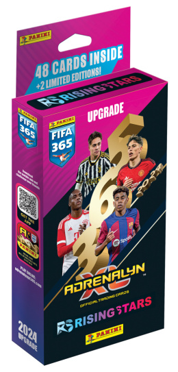 KARTY FIFA 365 UPGRADE RISING STARS 2024 ADRENALYN XL PANINI