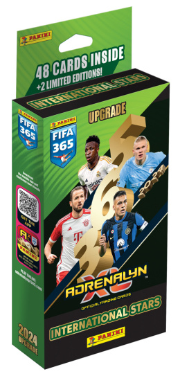 KARTY FIFA 365 UPGRADE INTERNATIONAL STARS 2024 ADRENALYN XL PANINI