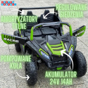 Mega Buggy A032 na akumulator XXL Strong Zielony