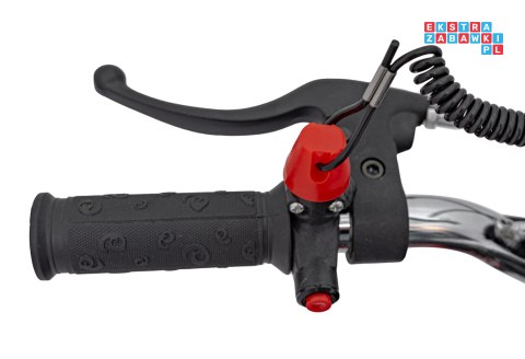 [DB709] Motocykl RENEGADE 50R CROSS 49CC spalinowy pompowane koła, kluczyk - zielony