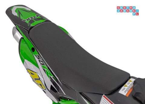 [DB709] Motocykl RENEGADE 50R CROSS 49CC spalinowy pompowane koła, kluczyk - zielony