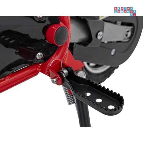 [HP110E-A] Motor RENEGADE 50R CROSS Highper do 24 km/h na akumulator 1x500W 36V/9Ah pompowane opony - czerwony