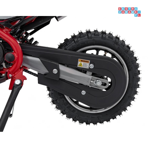 [HP110E-A] Motor RENEGADE 50R CROSS Highper do 24 km/h na akumulator 1x500W 36V/9Ah pompowane opony - czerwony