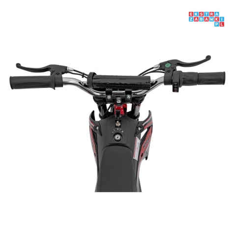 [HP110E-A] Motor RENEGADE 50R CROSS Highper do 24 km/h na akumulator 1x500W 36V/9Ah pompowane opony - czerwony