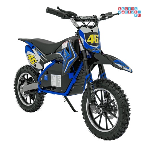 [HP110E-A] Motor RENEGADE 50R CROSS Highper do 24 km/h na akumulator 1x500W 36V/9Ah pompowane opony - niebieski