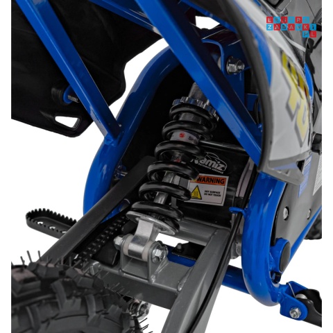 [HP110E-A] Motor RENEGADE 50R CROSS Highper do 24 km/h na akumulator 1x500W 36V/9Ah pompowane opony - niebieski