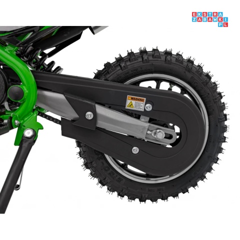 [HP110E-A] Motor RENEGADE 50R CROSS Highper do 24 km/h na akumulator 1x500W 36V/9Ah pompowane opony - zielony