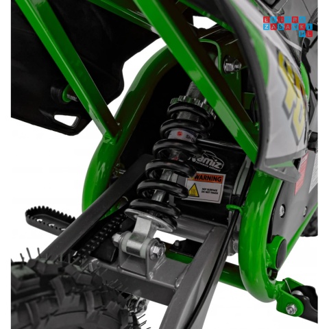 [HP110E-A] Motor RENEGADE 50R CROSS Highper do 24 km/h na akumulator 1x500W 36V/9Ah pompowane opony - zielony