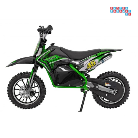 [HP110E-A] Motor RENEGADE 50R CROSS Highper do 24 km/h na akumulator 1x500W 36V/9Ah pompowane opony - zielony