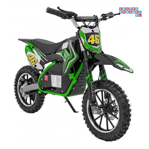 [HP110E-A] Motor RENEGADE 50R CROSS Highper do 24 km/h na akumulator 1x500W 36V/9Ah pompowane opony - zielony