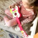 WOOPIE Gitara Akustyczna dla Dzieci Różowa 55 cm