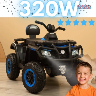 Quad na akumulator XT-SPEED 4x4 Niebieski 4x80W 24V7Ah