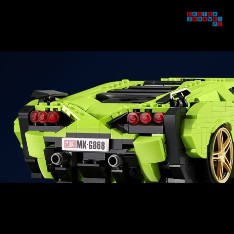 KLOCKI AUTO TECHNIC POJAZD WŁOSKI BULL SAI 1168 el. MOULD KING 10011