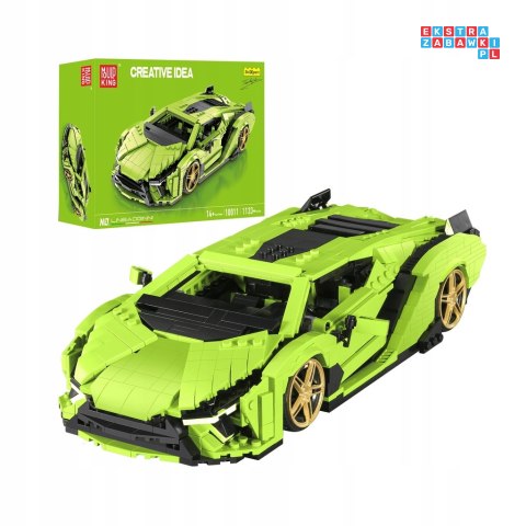 KLOCKI AUTO TECHNIC POJAZD WŁOSKI BULL SAI 1168 el. MOULD KING 10011