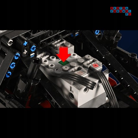 KLOCKI BUGGY TECHNIC POJAZD FLAME MONSTER 889 el. MOULD KING 18008 + PILOT