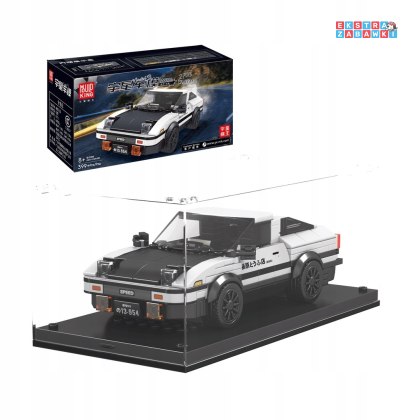 [27013] Klocki 399 el. Konstrukcyjne auto wyścigowe D AE86 w gablocie Mould King