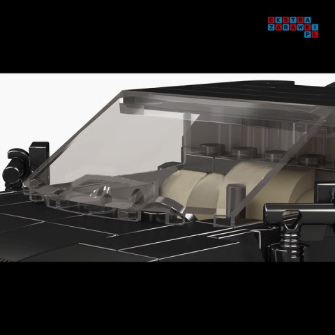 KLOCKI POJAZD GTS-5 SPORTOWY WYŚCIGOWY 305 el. MOULD KING 27032 + GABLOTA