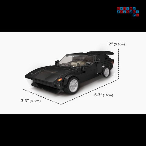 KLOCKI POJAZD GTS-5 SPORTOWY WYŚCIGOWY 305 el. MOULD KING 27032 + GABLOTA