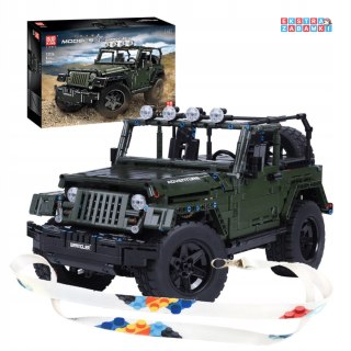[13124] Klocki 2078 el. Pojazd Jeep technic terenowy Wrangler Mould King [S]