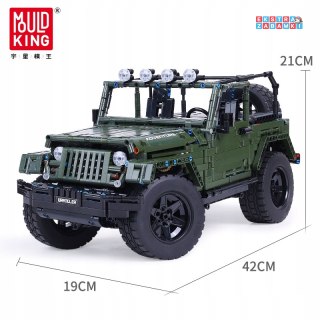 [13124] Klocki 2078 el. Pojazd Jeep technic terenowy Wrangler Mould King [S]