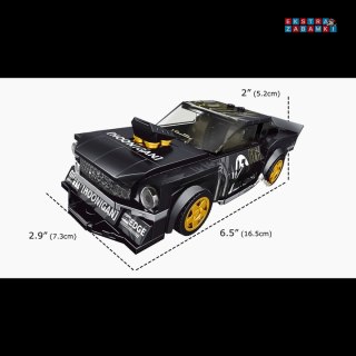 [27024] Klocki 408 el. Pojazd sportowy auto Mustang w gablocie Mould King [S]