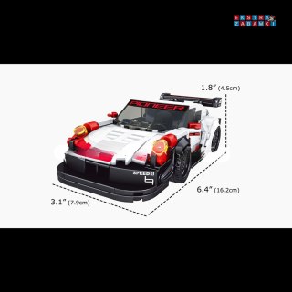 [27010] Klocki 349 el. Pojazd technic auto wyścigowe w gablocie Mould King [S]