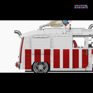 [10039] Klocki 1078 el. Pojazd technic lodziarnia wóz z lodami Mould King [S]