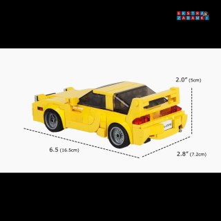 [27016] Klocki 329 el. Pojazd technic RX7 FD35 sportowy w gablocie Mould King [S]