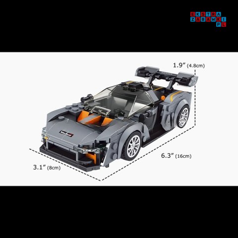 KLOCKI POJAZD TECHNIC SAMOCHÓD SENNA 352 el. MOULD KING 27008 + GABLOTA