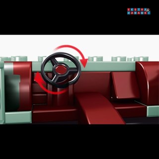 [27009] Klocki 369 el. Pojazd Technic samochód wyścigowy w gablocie Mould King [S]