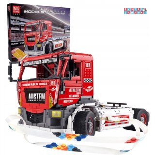 [13152] Klocki 2638 el. Pojazd Technic wyścigowa ciężarówka Mould King [S]