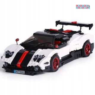 [13105] Klocki 960 el. Pojazd technci wyścigowy Zonda sport Mould King [S]