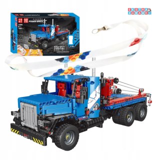 [15020 Klocki 1064 el. Pojazd zdalnie sterowany TIR truck pilot RC Mould King [S]
