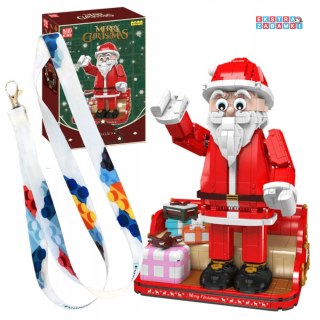 [10072 Klocki 2087 el. Święty Mikołaj na święta figurka Mould King [S]