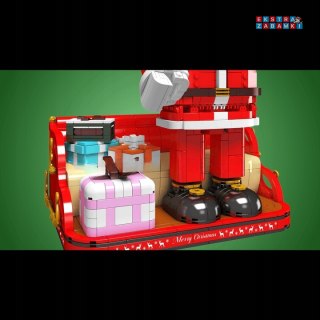 [10072 Klocki 2087 el. Święty Mikołaj na święta figurka Mould King [S]