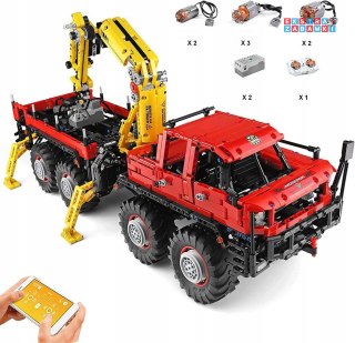 [13146] Klocki 3068 el. Technic ciężarówka 8x8 zdalnei sterowana Mould King [S]