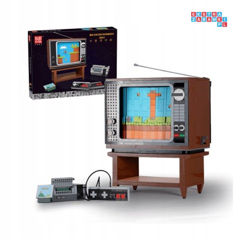 KLOCKI TECHNIC KONSOLA DO GIER TELEWIZOR RETRO 2688 el. MOULD KING 10013