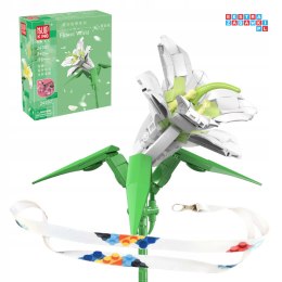 KLOCKI TECHNIC KWIAT LILI DEKORACJA NA PREZENT 178 el. MOULD KING 24001