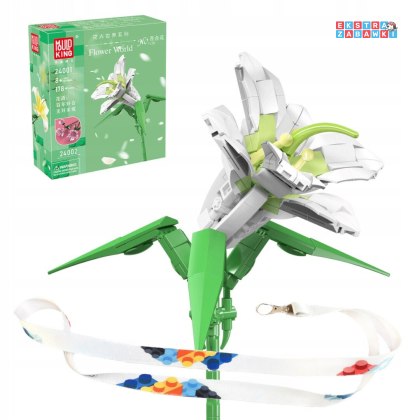 [24001] Klocki 178 el. Technic kwiat lilia dekoracja na prezent Mould King [S]